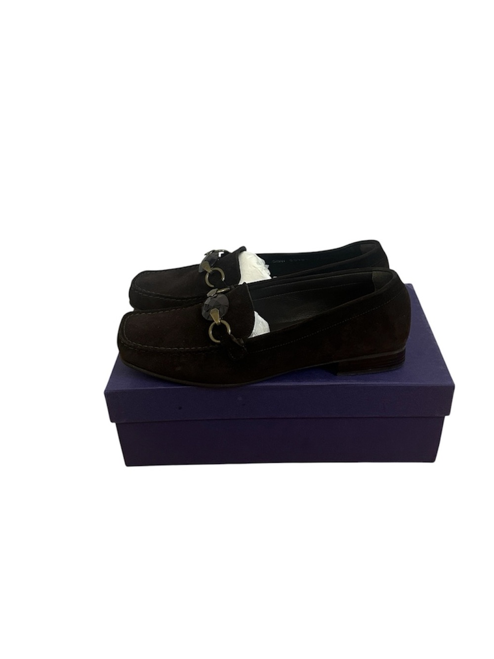 Stuart Weitzman Suede Loafers | Women’s Size 7.5 | Dark Chocolate Hardrock
